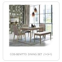 COS-BENITTO DINING SET (1+3+1)